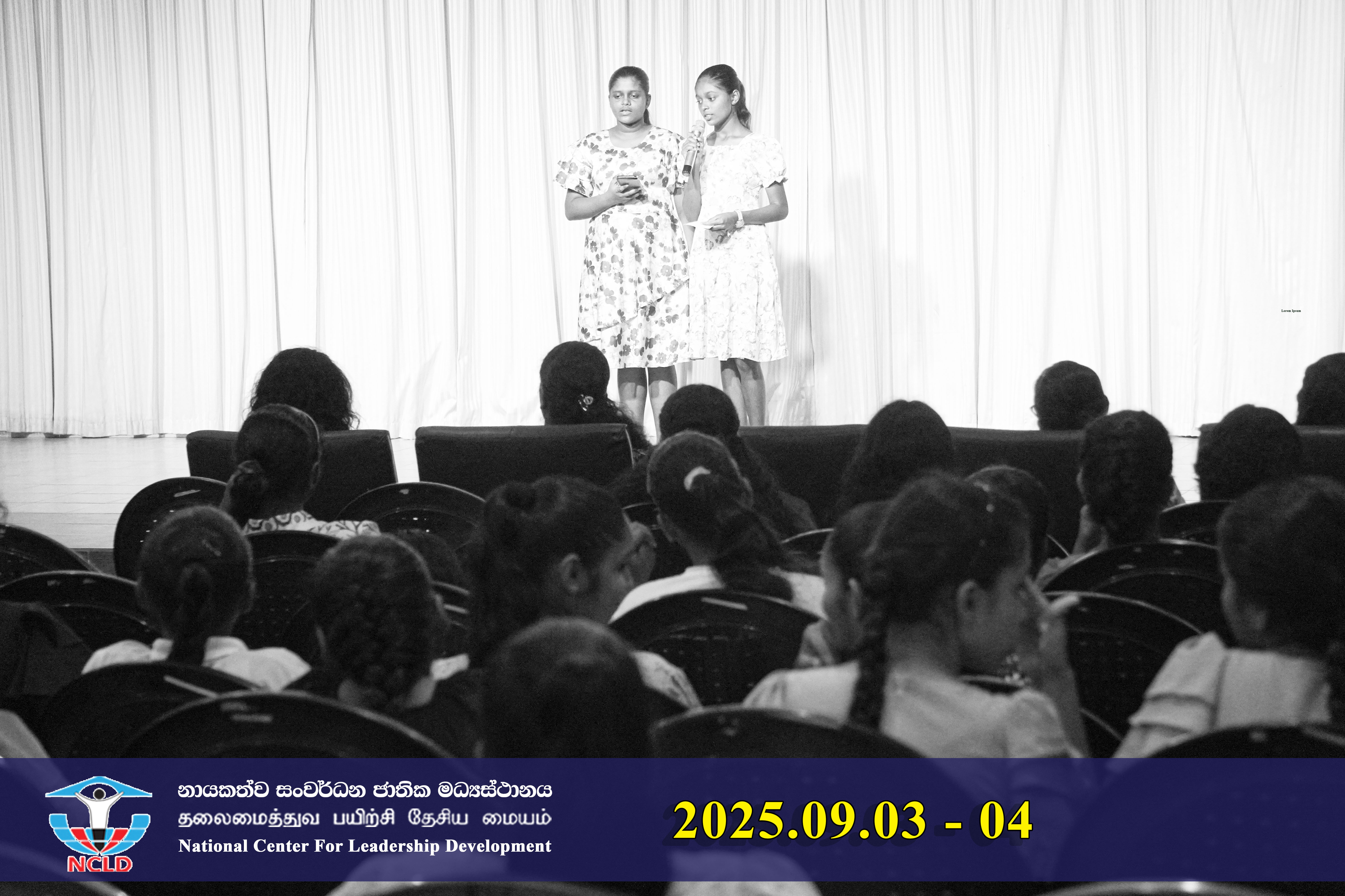 Leadership Development Training Programme for School Students Of Helena Weijayawardhana Balika M.V - from 03.09.2025 to 04.09.2025